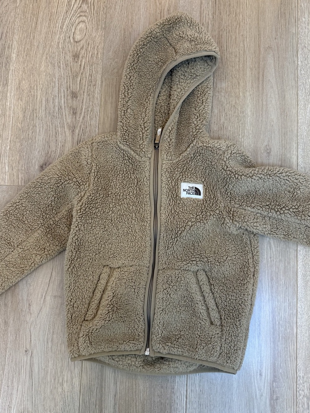 The North Face Campshire Full-Zip Hoodie Kids Brown
